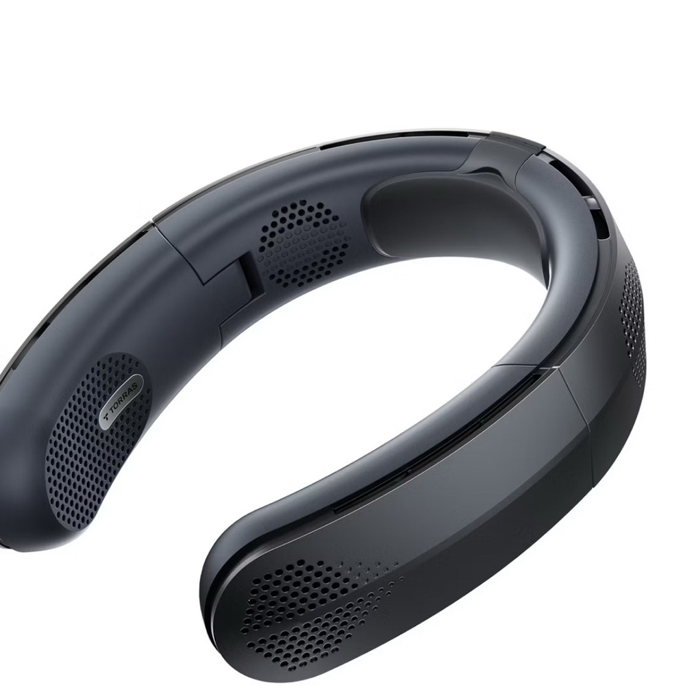 Torras Black Wireless Neckband Speaker